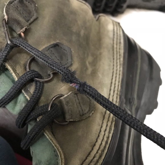 🚨SOLD🚨 Bighorn Green leather Duck Boots Sz 8 Men - Picture 8 of 8